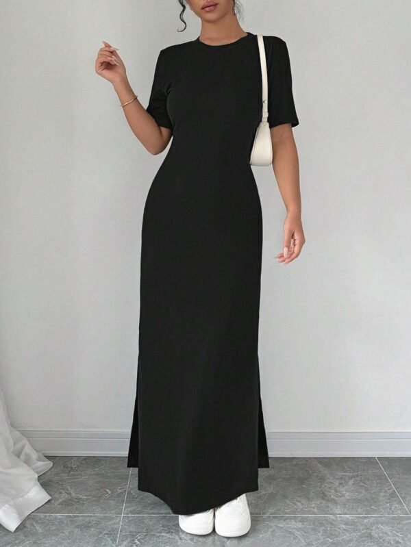 SHEIN ChicEase Robe longue femme col V – Image 5