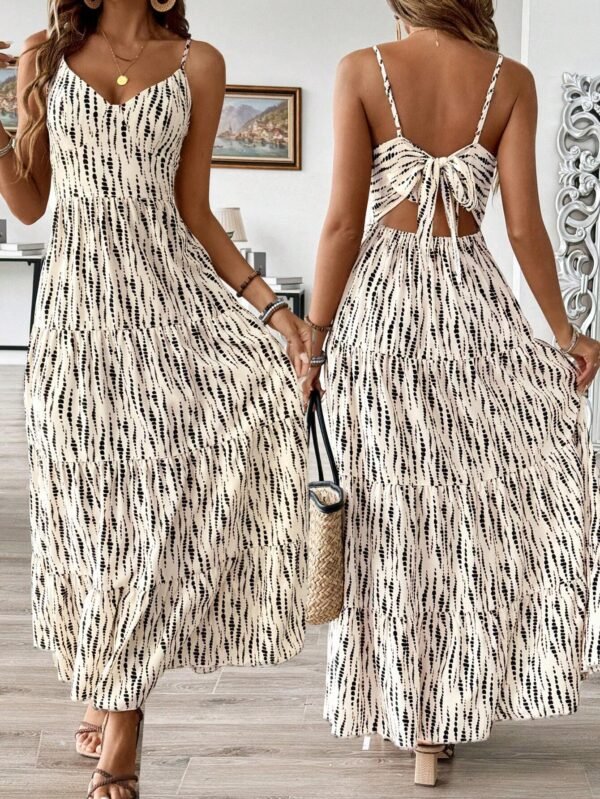 SHEIN Holidaya Robe longue de style bohème