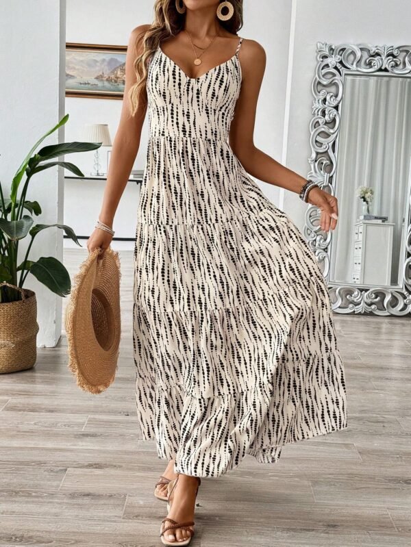 SHEIN Holidaya Robe longue de style bohème – Image 3