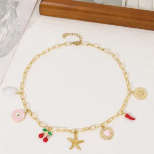 1 pièce Collier avec pendentif charme de dopamine