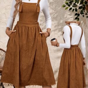 EMERY ROSE Robe pull décontractée avec sangles
