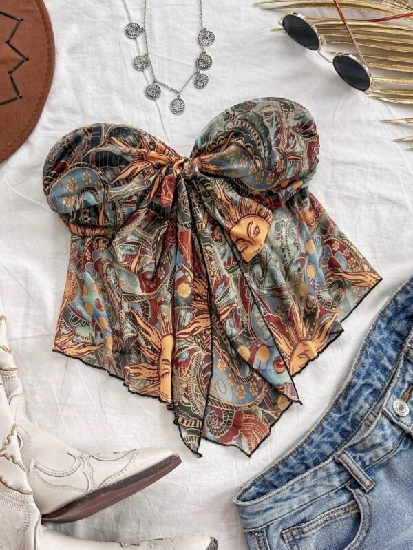 SHEIN WYWHDébardeur impriméTricot