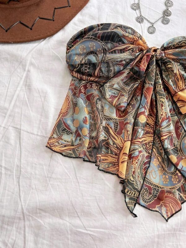 SHEIN WYWHDébardeur impriméTricot – Image 5