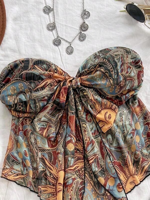SHEIN WYWHDébardeur impriméTricot – Image 6