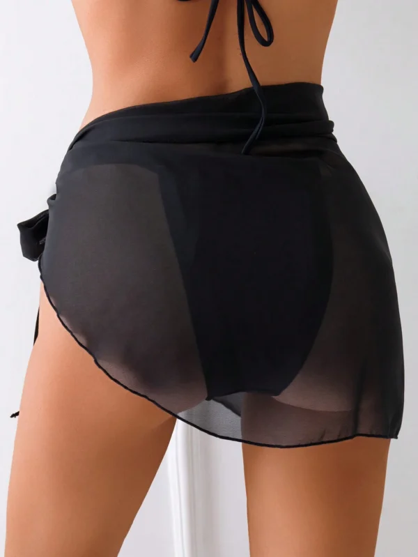 Swim Chiccia Jupe mousseline lien latéral – Image 2