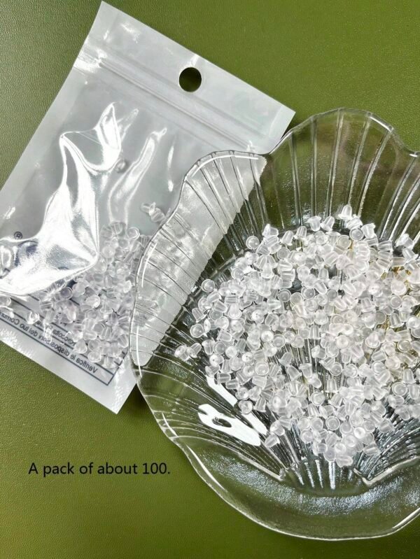 Environ 100 pièces de bouchons d'oreille en plastique – Image 2