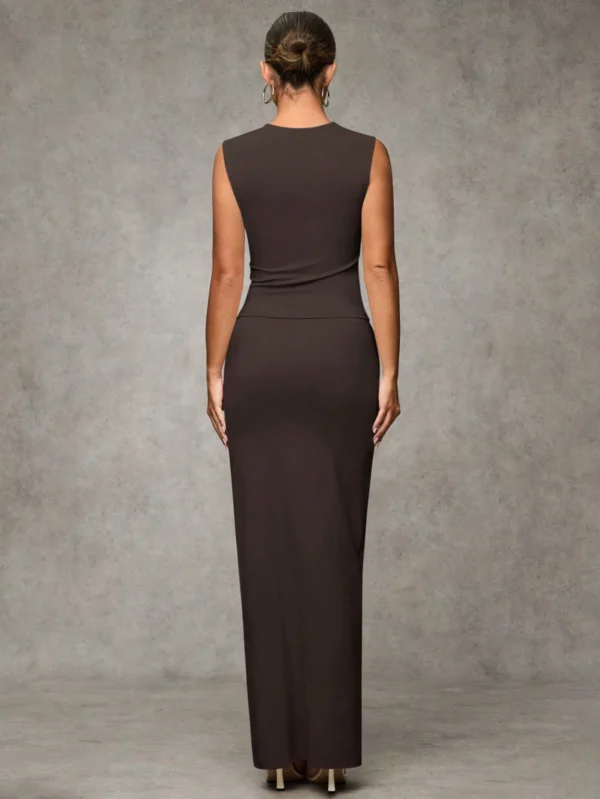 SHEIN BAE Ensemble jupe longueDécontracté – Image 2