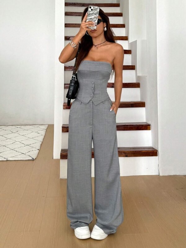 SHEIN EZwear Ensemble étéTop Bando – Image 4
