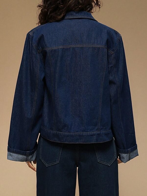 Forever 21 Manteau en jean hiver – Image 2