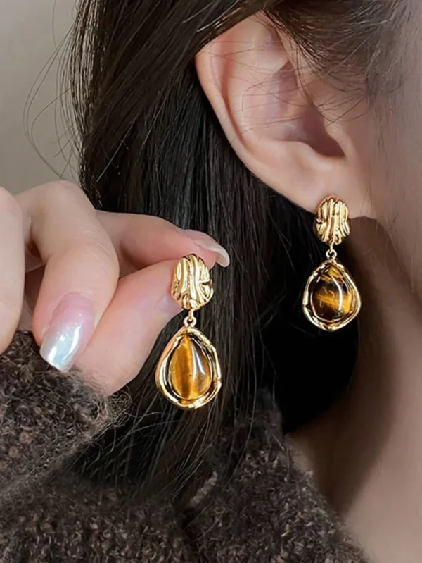 3 paires de boucles d'oreilles vintage élégantes – Image 7