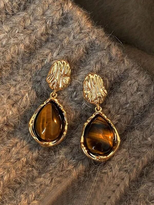 3 paires de boucles d'oreilles vintage élégantes – Image 4
