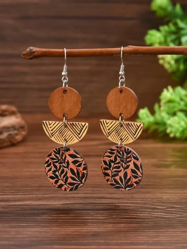 1 paire de boucles d'oreilles bohèm – Image 6