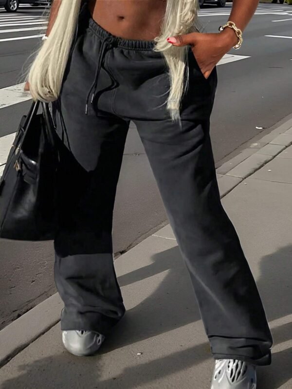 INAWLY PantalonTaille coulissante unicolore