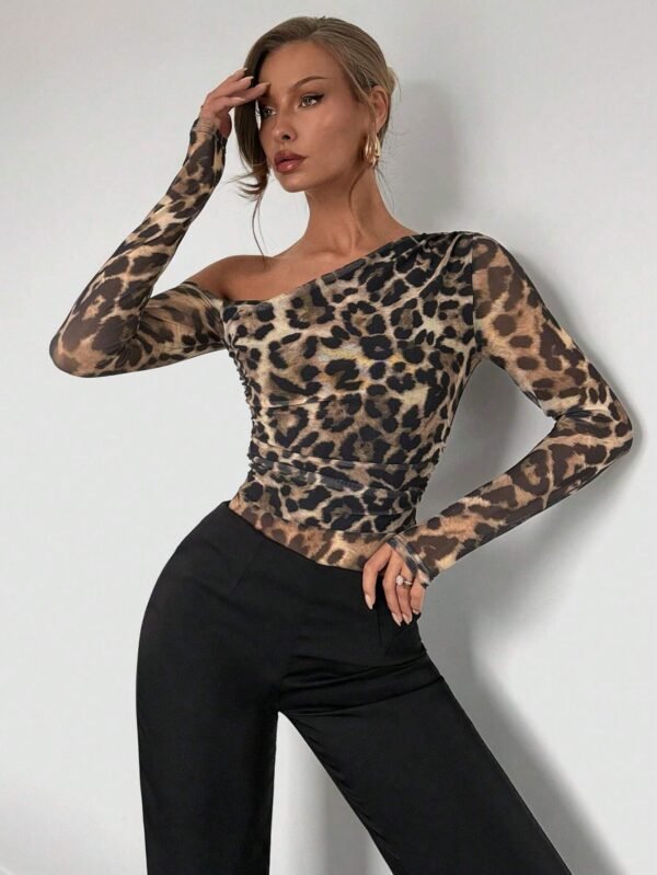 Roylia Body manches longues léopard – Image 4