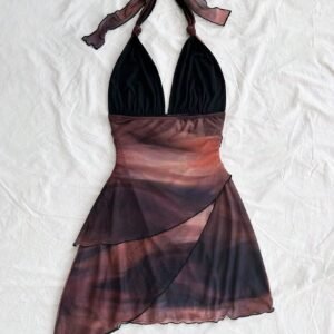 SHEIN WYWH Robe mini  avec encolure en V