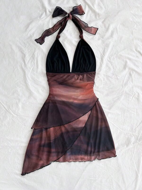 SHEIN WYWH Robe mini  avec encolure en V – Image 2