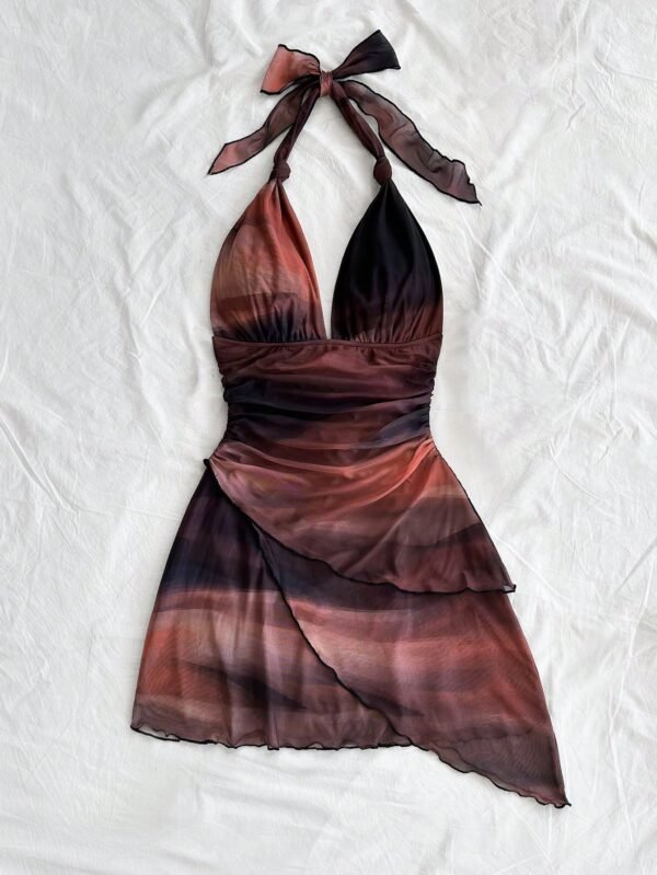 SHEIN WYWH Robe mini  avec encolure en V – Image 5