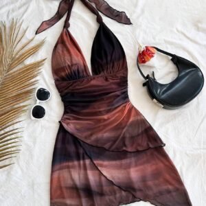 SHEIN WYWH Robe mini  avec encolure en V