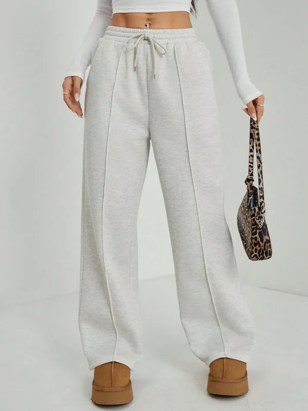 SHEIN PETITE PantalonDroitDétail galet – Image 5