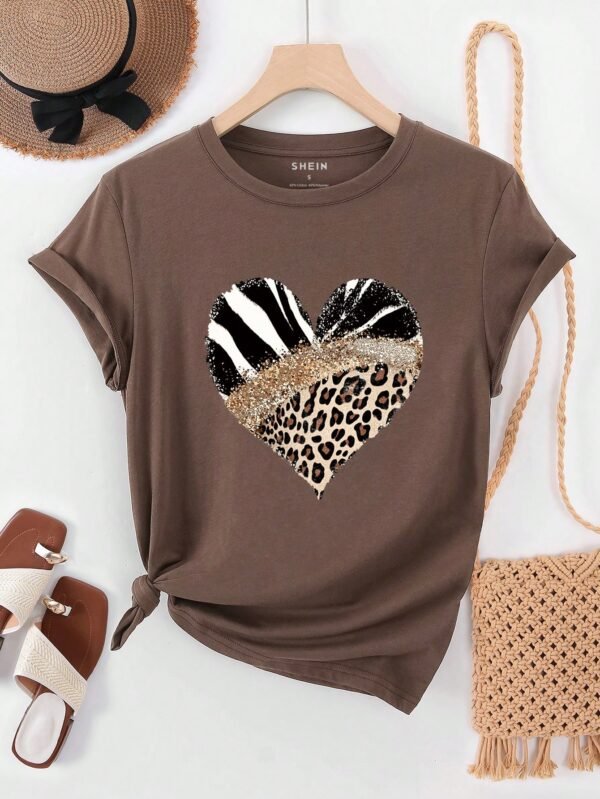 INAWLYT-shirt graphique, styleDécontracté