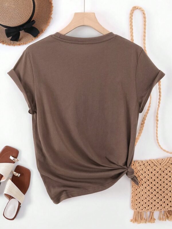 INAWLYT-shirt graphique, styleDécontracté – Image 2
