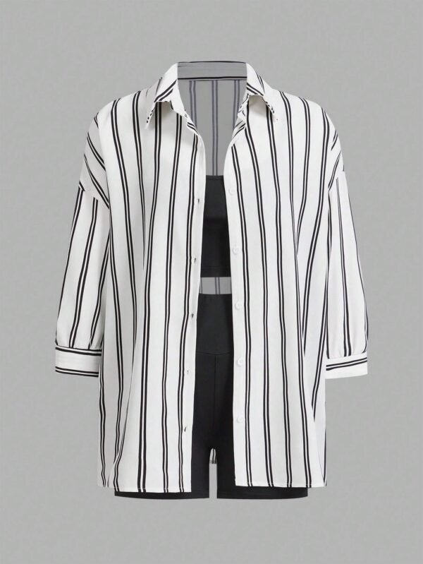 SHEIN Essnce 3 pièces EnsembleDe vêtements casual – Image 3