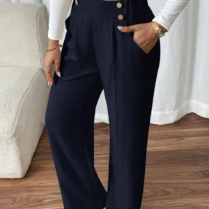 SHEIN Frenchy PantalonDroit élégant