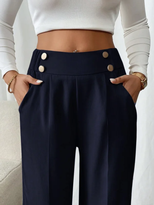 SHEIN Frenchy PantalonDroit élégant – Image 3