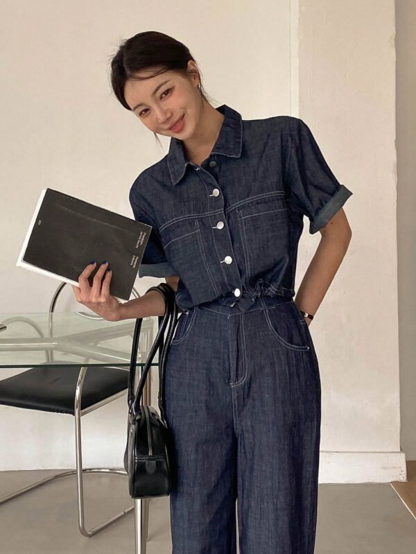 DAZY EnsembleTop court pantalon long – Image 6