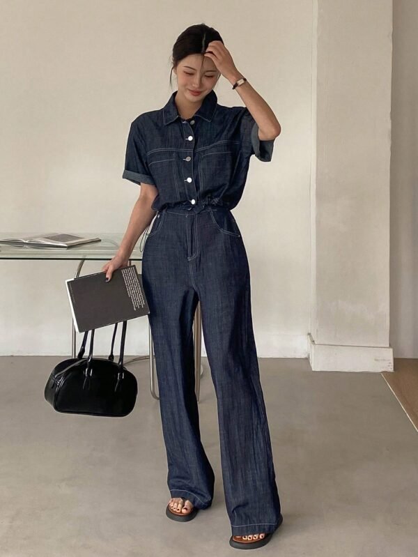 DAZY EnsembleTop court pantalon long – Image 3