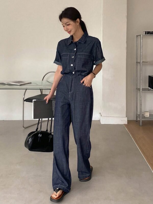 DAZY EnsembleTop court pantalon long – Image 4