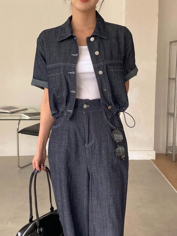 DAZY EnsembleTop court pantalon long – Image 5