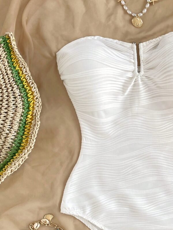 SHEIN WYWH Combinaison bustier métal – Image 3