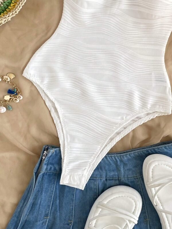 SHEIN WYWH Combinaison bustier métal – Image 4