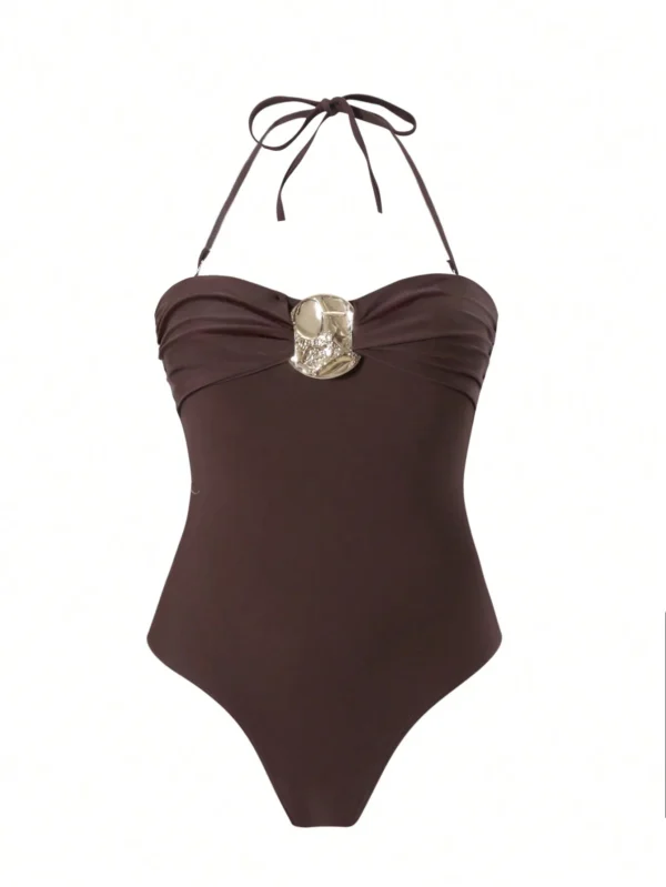 Bikinx Maillot bain plissé bretelles – Image 4