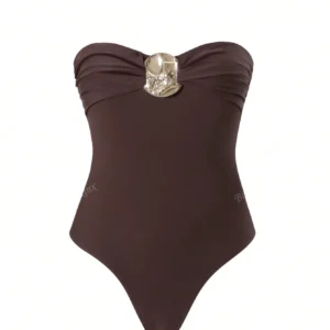 Bikinx Maillot bain plissé bretelles