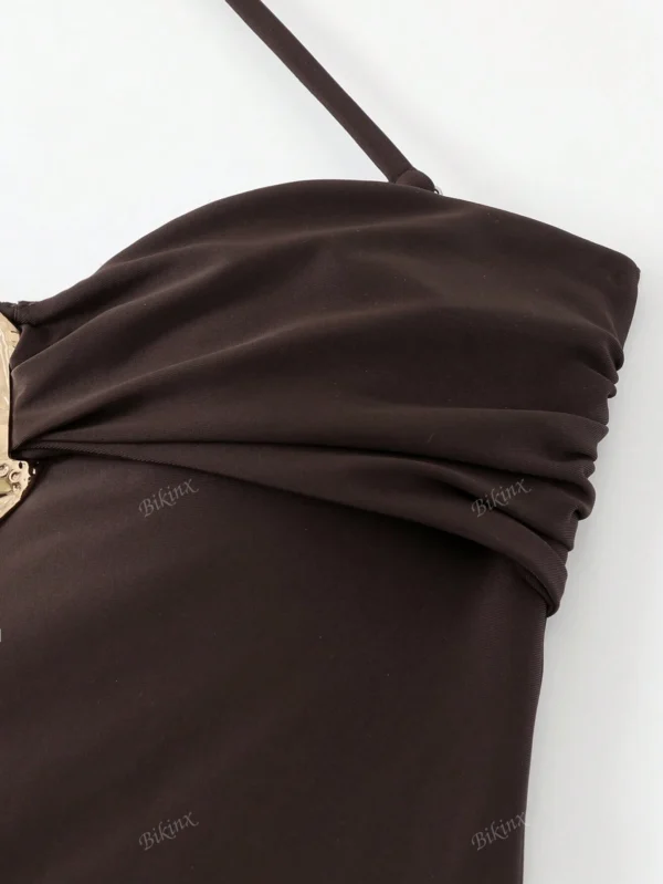 Bikinx Maillot bain plissé bretelles – Image 6