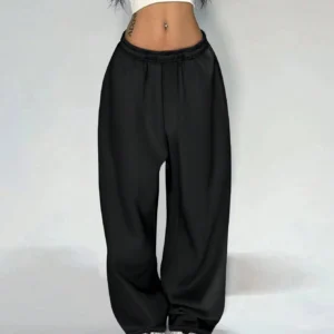 INAWLY Pantalon ampleDécontracté unicolore