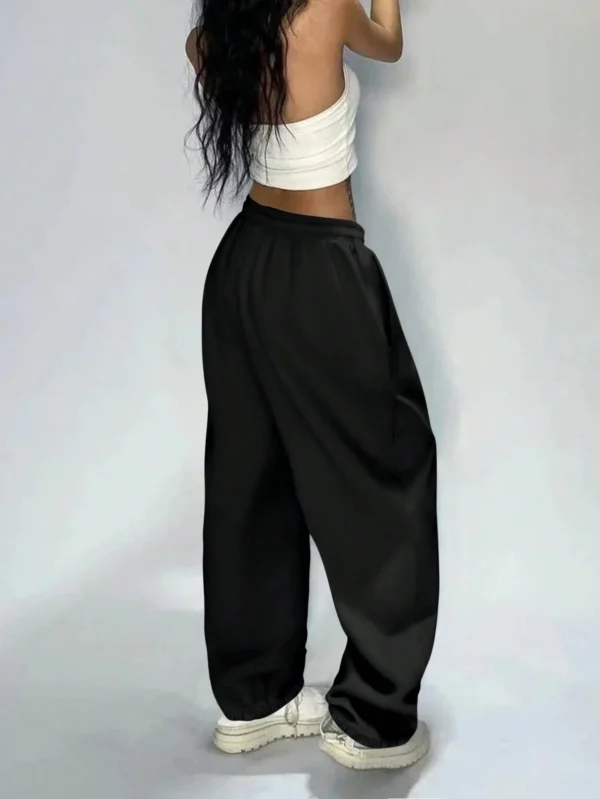 INAWLY Pantalon ampleDécontracté unicolore – Image 2