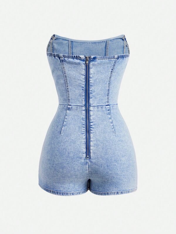 SHEIN MOD CombinaisonDenim style casual – Image 2