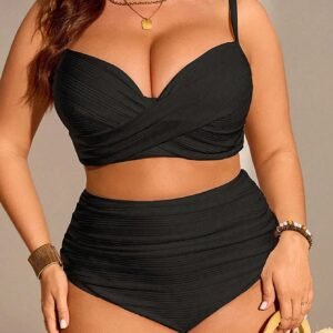 SHEIN Swim Curve Bikini grandeTaille 2 pièces/set