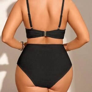 SHEIN Swim Curve Bikini grandeTaille 2 pièces/set