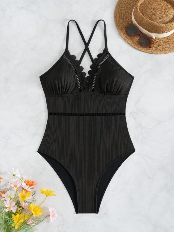 Swim Basics Maillot bainTricot côtelé – Image 4