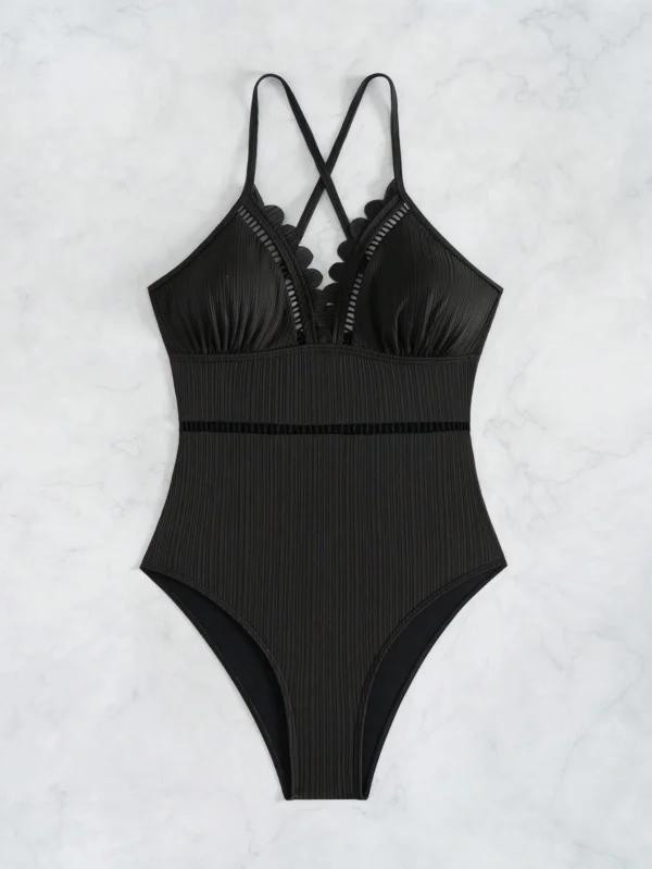 Swim Basics Maillot bainTricot côtelé – Image 8