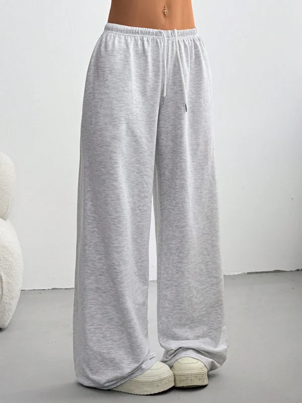 SHEIN EZwear Pantalon ample nœud