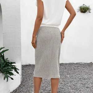 SHEIN LUNE Ensemble jupeTexturée sport