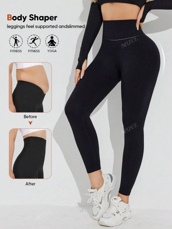 Leggings compression gainant contrôle – Image 2