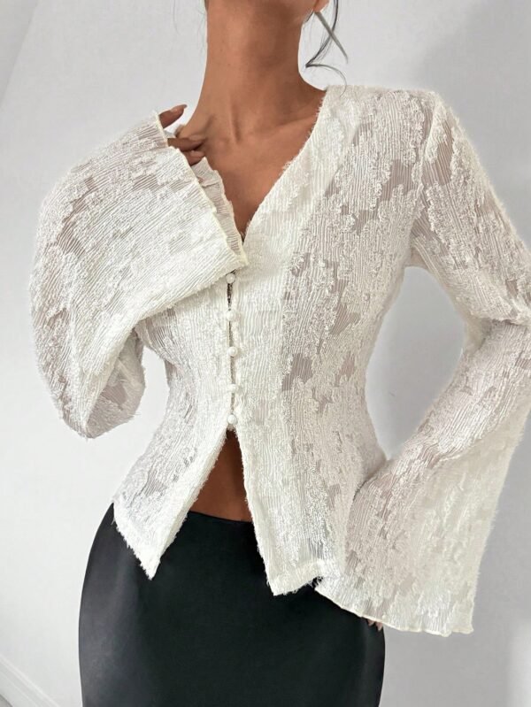 Roylia Blouse élégante, romantique