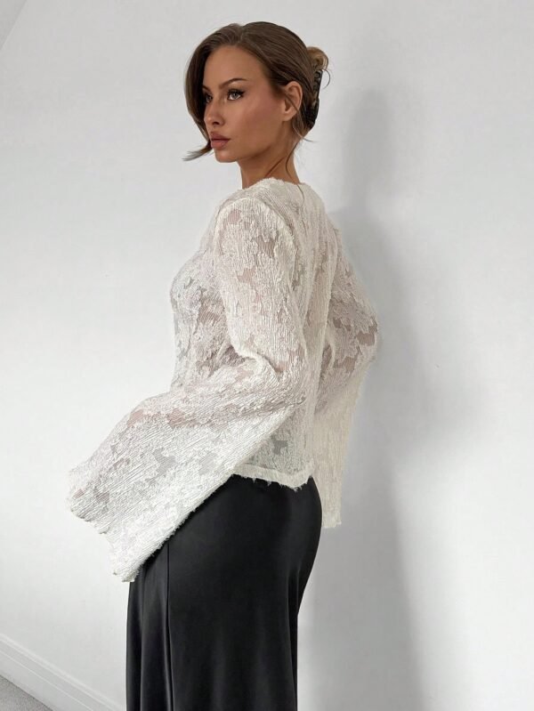 Roylia Blouse élégante, romantique – Image 2