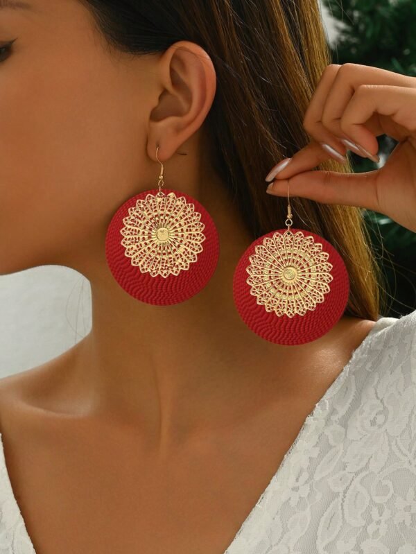 1 paire Boucles d'oreilles élégantes design – Image 6